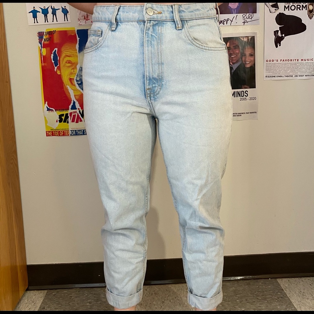 Zara mom jeans